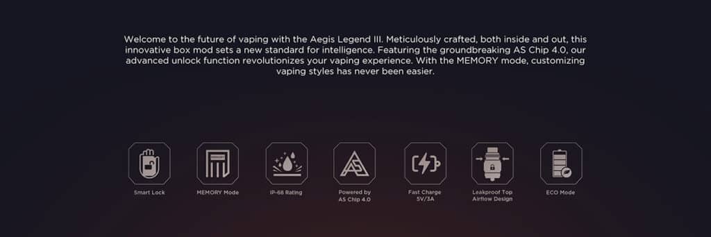 Geekvape Aegis Legend 3 Vape Kit Promo 2