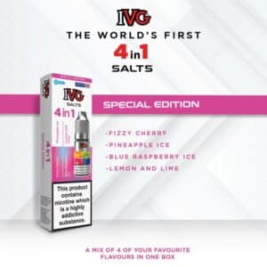 IVG 4 in 1 Nic Salts Special Edition Flavour