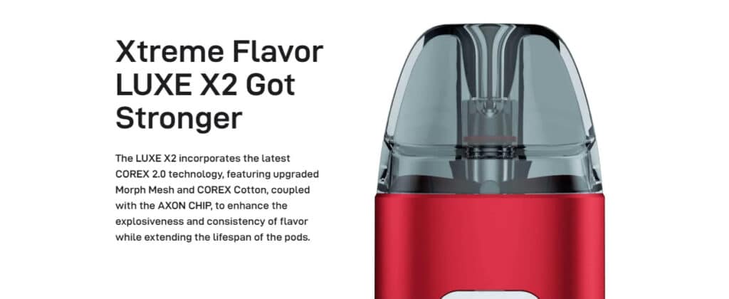 Vaporesso Luxe X2 Pod Kit Promo 3