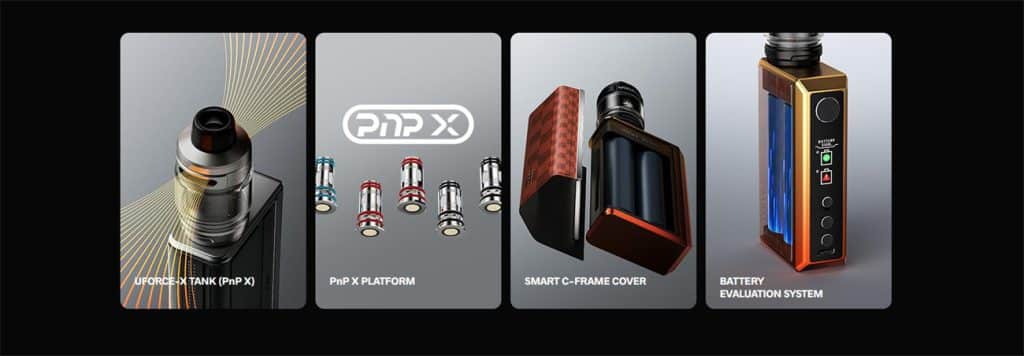 Voopoo Drag 5 Vape Kit Promo Features
