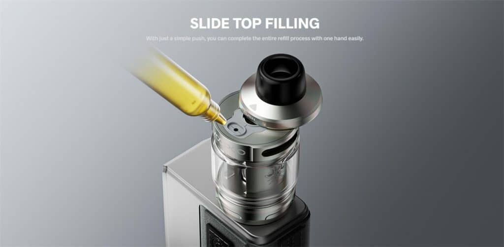 Voopoo Drag 5 Vape Kit Slide Top Filling