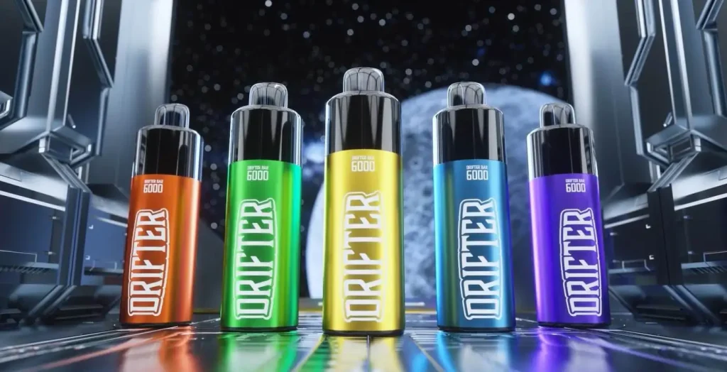 Drifter Bar 6000 Disposable Vape Kit Flavours