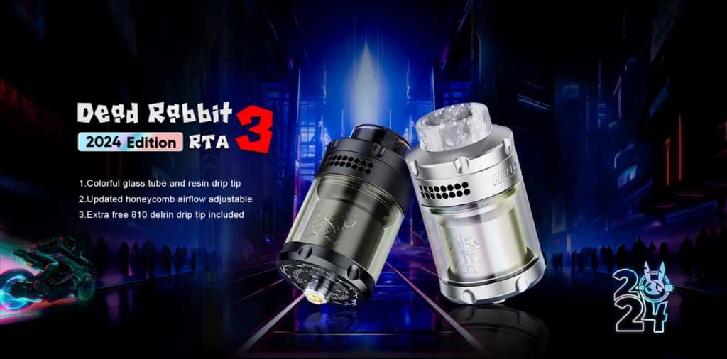 Hellvape Dead Rabbit 3 RTA 2024 Edition Promo