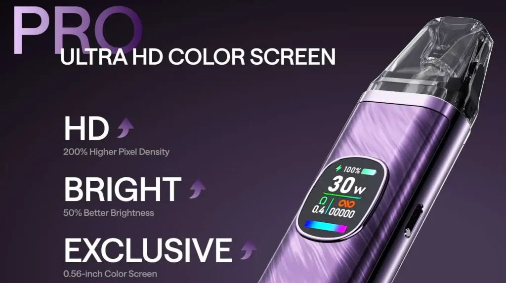 OXVA Xlim Pro 2 Pod Vape Kit Ultra HD Screen