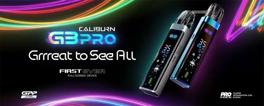 Uwell Caliburn G3 PRO Pod Kit Promo