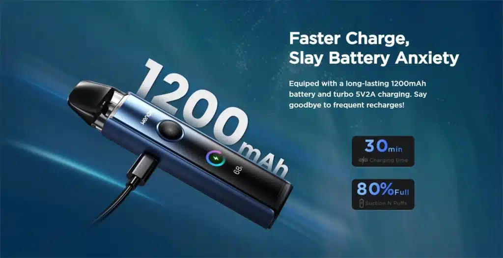 Geekvape Wenax Q Pro Pod Kit Battery
