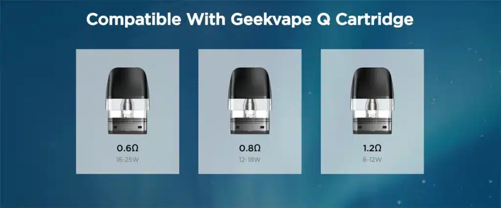 Geekvape Wenax Q Pro Pod Kit Compatible Pods Q Series
