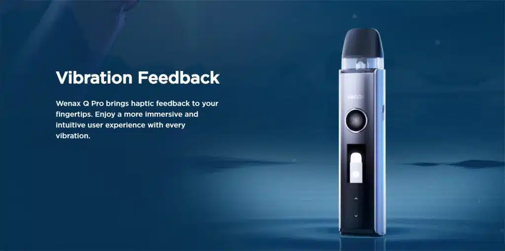 Geekvape Wenax Q Pro Pod Kit Vibration Feedback