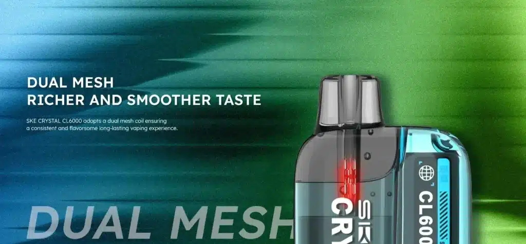 SKE Crystal CL6000 Dual Mesh Coil