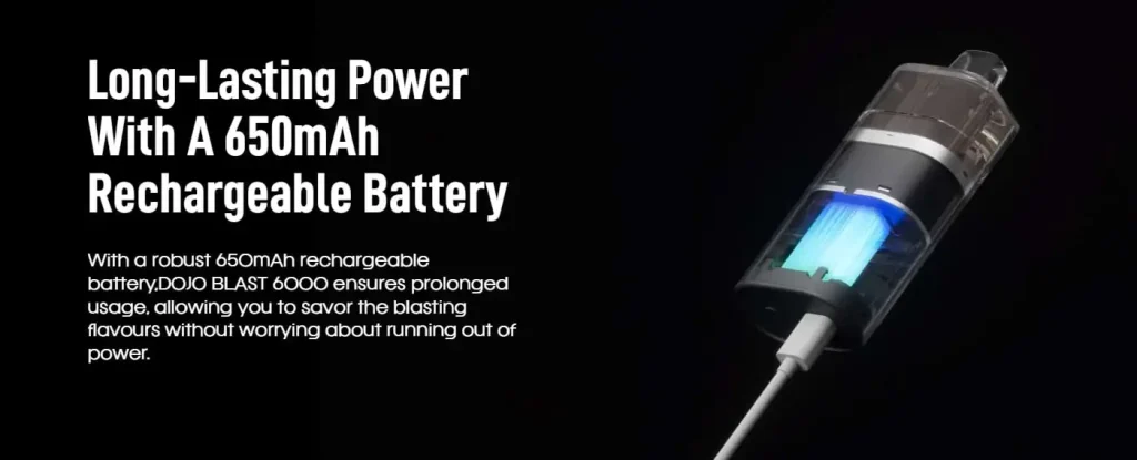 Vaporesso Dojo Blast 6000 Vape Kit Battery
