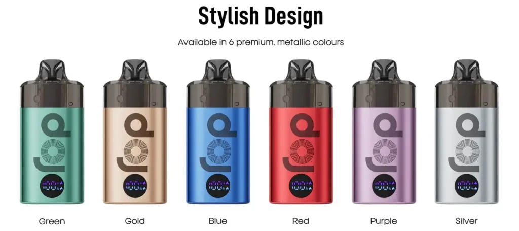 Vaporesso Dojo Blast 6000 Vape Kit Metalic Colours