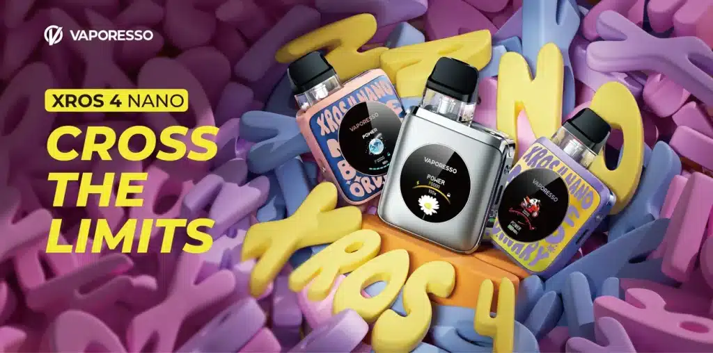 Vaporesso XROS 4 Nano Pod Vape Kit Promo