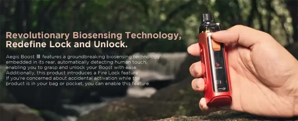 Geekvape Aegis Boost 3 Kit Biosensing Technology