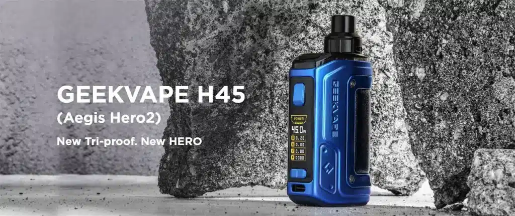 Geekvape H45 Hero 2 Pod Kit Promo Image