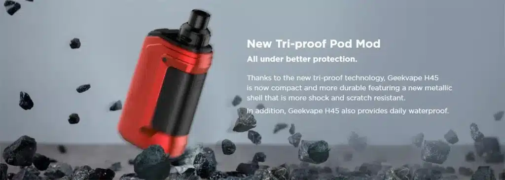 Geekvape H45 Hero 2 Pod Kit Tri Proof Pod Mod