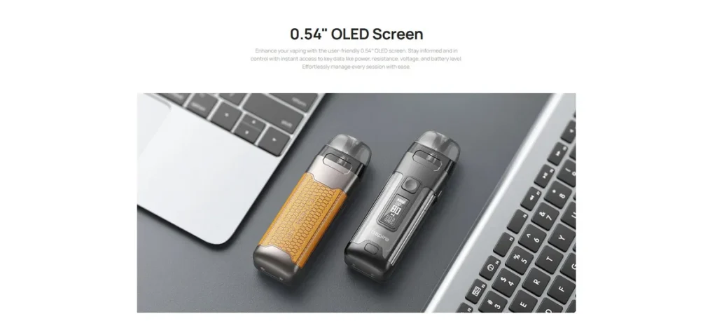 Aspire Veynom Air Pod Kit OLED Screen