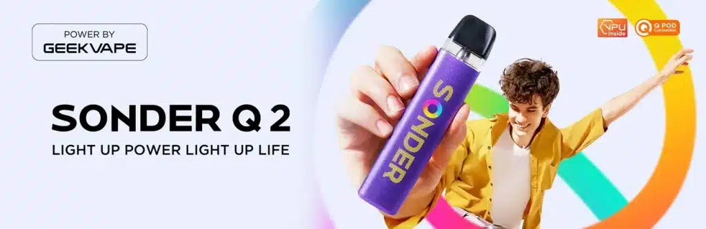 Geekvape Sonder Q2 Pod Kit Promo Image