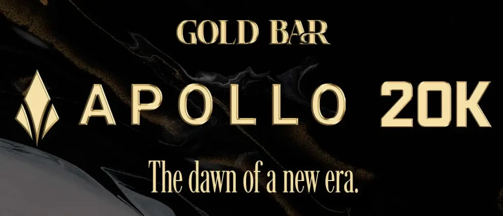 Gold Bar Apollo 20K Pod Kit Promo Image