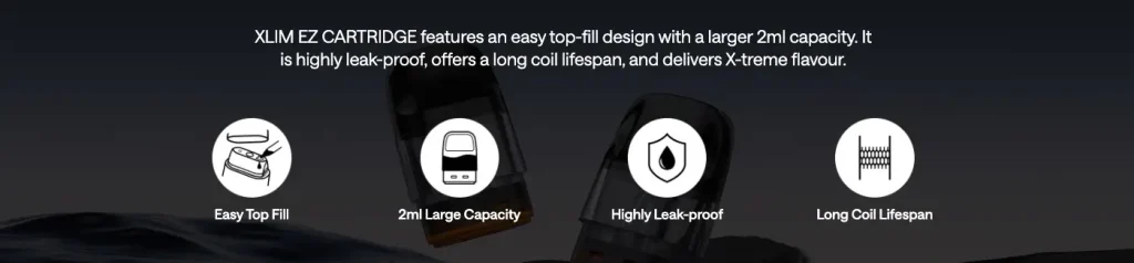 OXVA Xlim EZ Replacement Pods Key Features