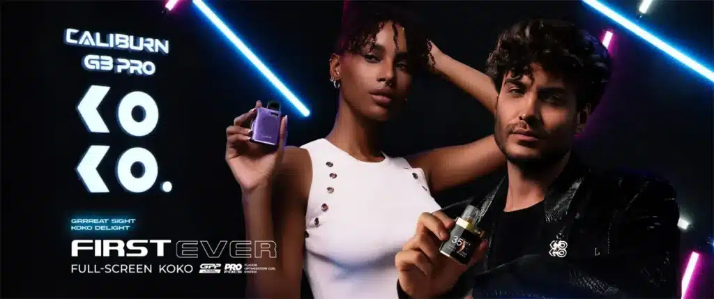 Uwell Caliburn G3 Pro Koko Pod Kit Promo Image