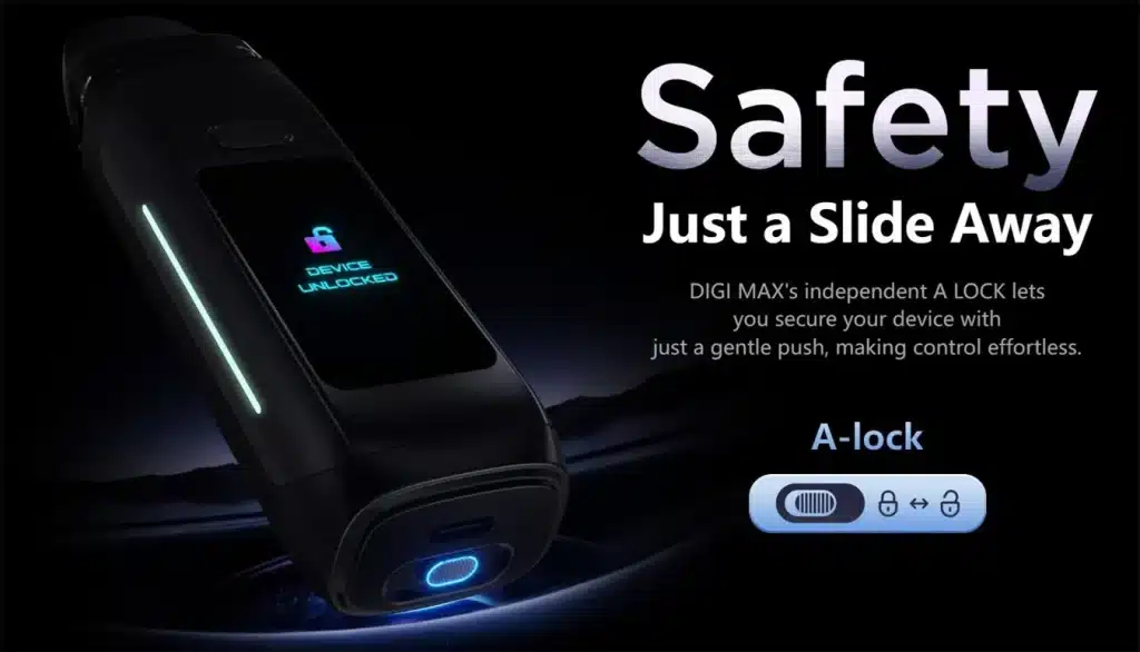 Geekvape Digi Max & Digi Max R Pod Kit Safety A Lock
