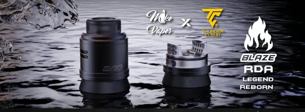 Thunder Cloud Blaze Dual Coil RDA Promo Legend Reborn