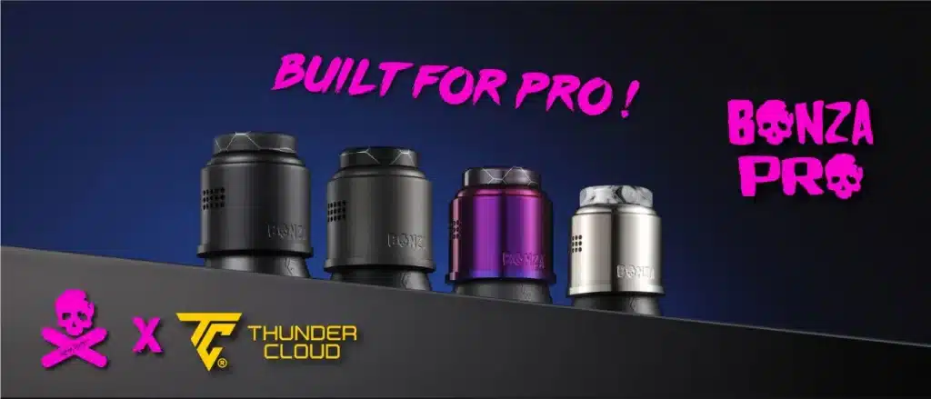Thunder Cloud X Vaping Bogan Bonza Pro RDA Promo