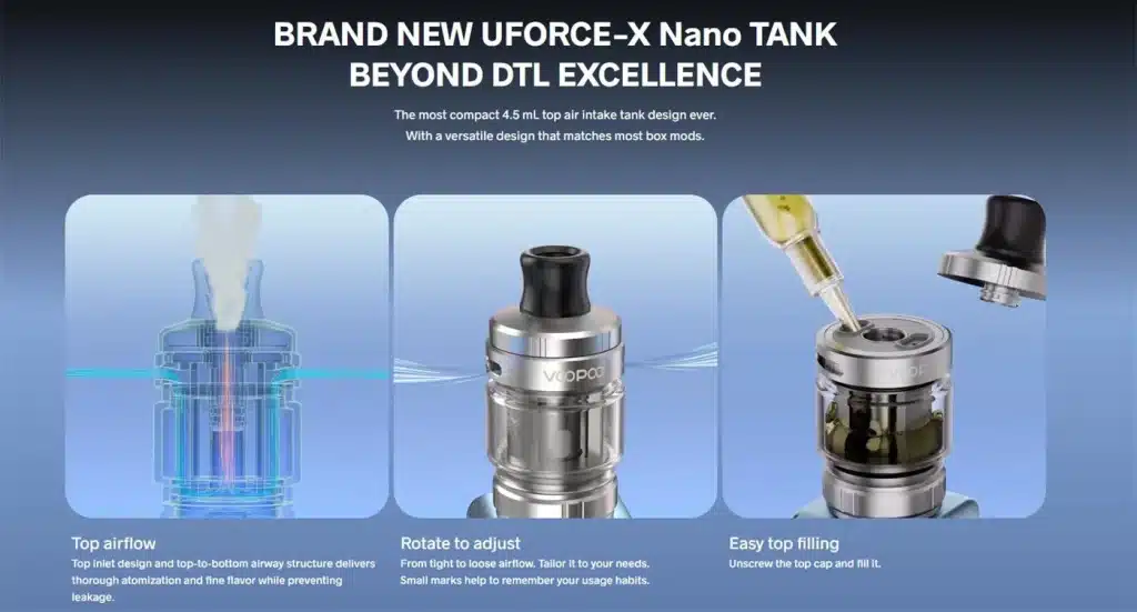 VOOPOO Vinci Spark 100 Vape Kit Tank DTL Experience