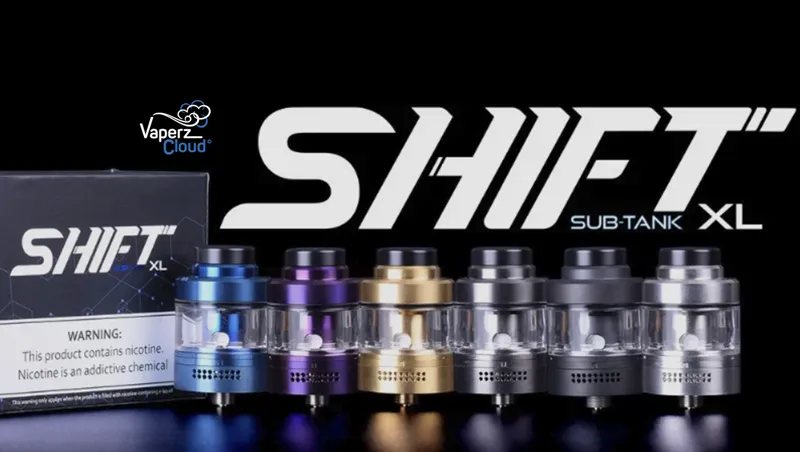 Vaperz Cloud Shift Subtank XL Promo Banner