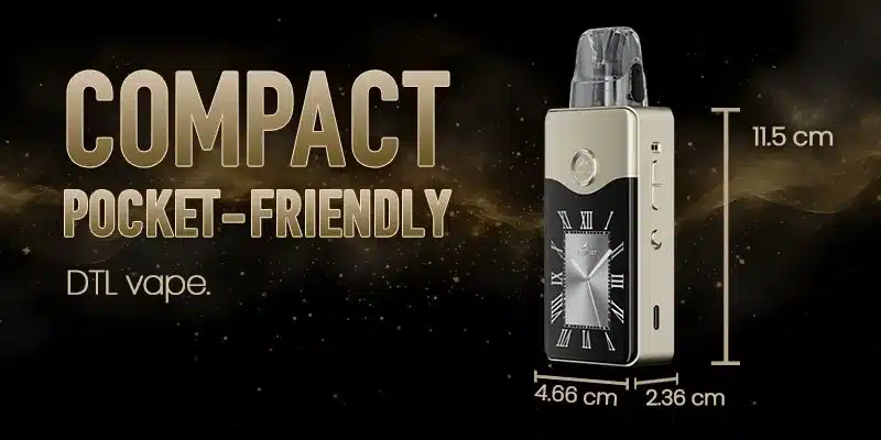 Voopoo Vinci E120 Pod Kit Compact Size