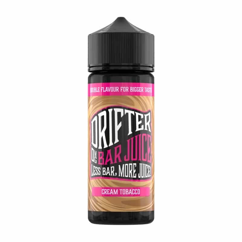 Drifter Bar Juice E-liquid 100ml Shortfill Cream Tobacco