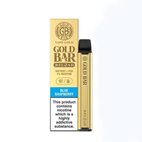 Gold Bar Reload Pod Kit Blue Raspberry