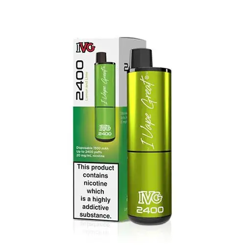 IVG 2400 Disposable Vape Lemon & Lime