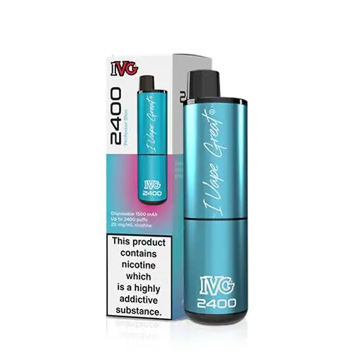 IVG 2400 Disposable Vape Professor Blue