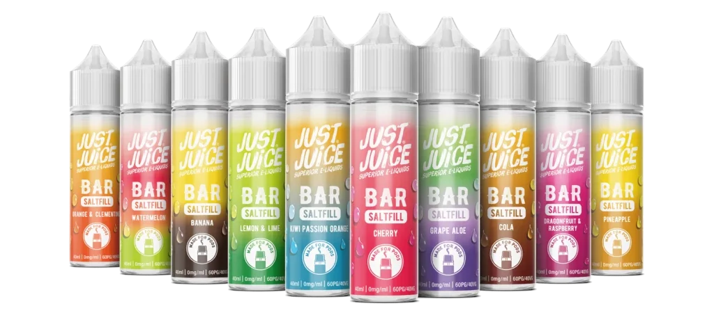 Just Juice Bar Saltfill 40ml Banner