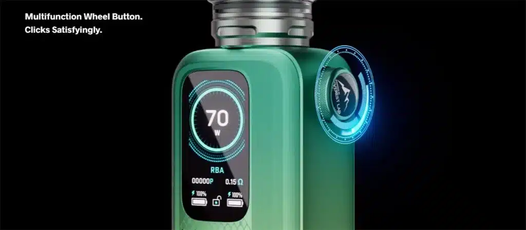 Voopoo Vinci Spark 220 Vape Kit Multifunction Wheel