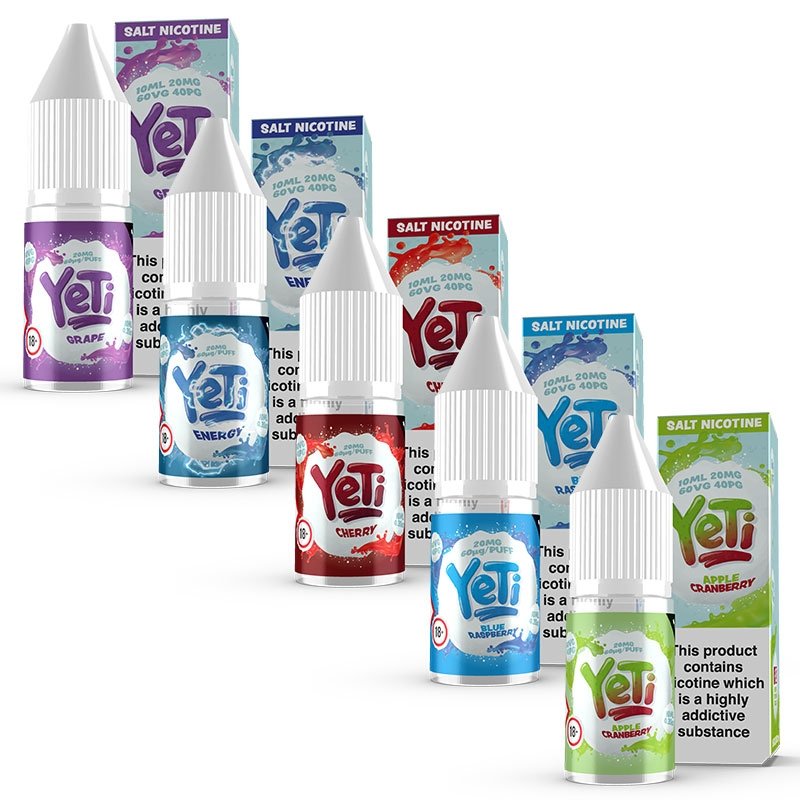 Yeti Nic Salts UK