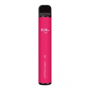 Single Elux Bar disposable vape in Cotton Candy flavour