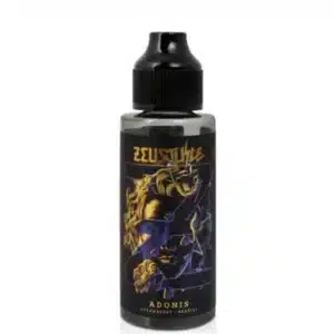 Single bottle of Zeus Juice 100ml shortfill bottle in Adonis flavour