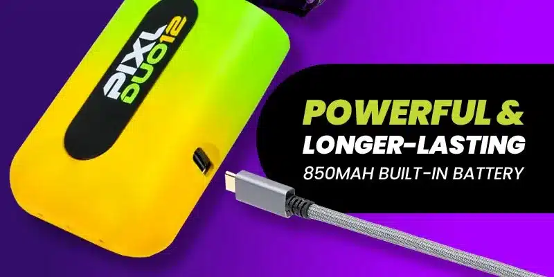 PIXL Duo 12 6K Vape Kit Built In Battery 850MAH