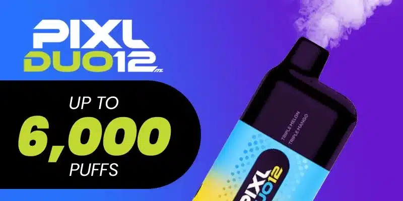 PIXL Duo 12 6K Vape Kit Promo Image