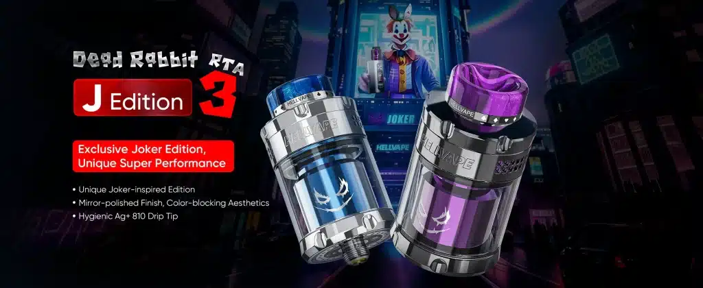 Hellvape Dead Rabbit 3 RTA J Edition Promo Image