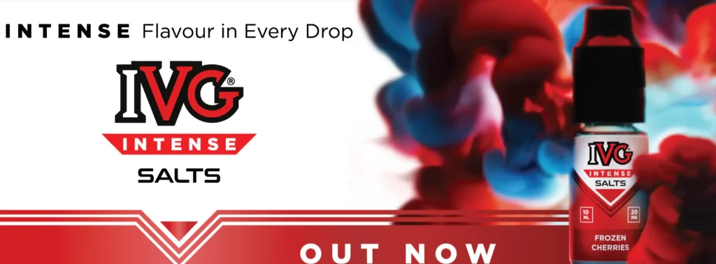 IVG Intense Salts Banner
