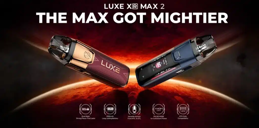 Vaporesso Luxe XR Max 2 Vape Kit Promo Image