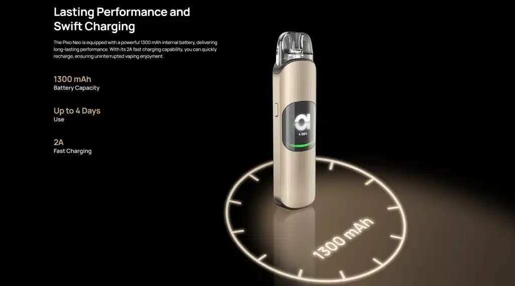 Aspire Pixo Neo Vape Kit Battery