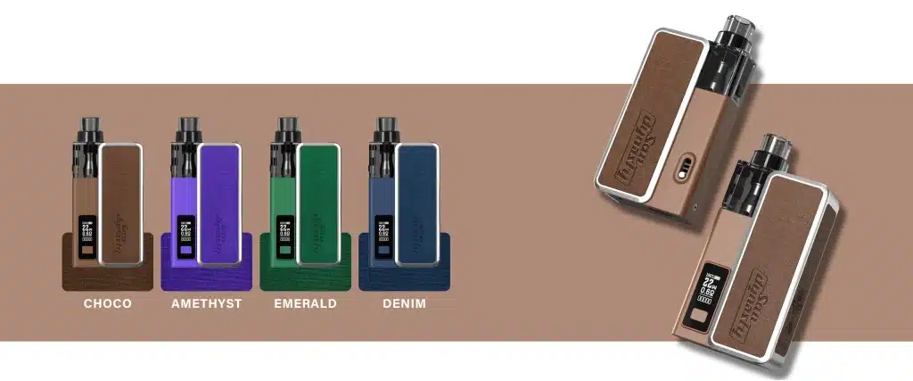 San Dynasty Pod Kit By Orca Vape Colours V2