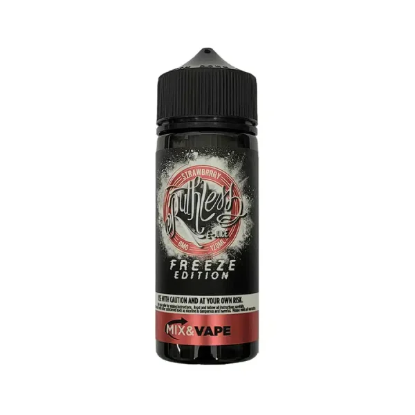 Ruthless E-Liquid Range 100ml Strawberry Freeze Edition