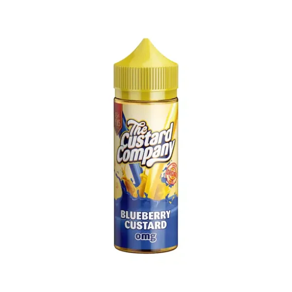 The Custard Company E-Liquid Range 100ml Blueberry Custard