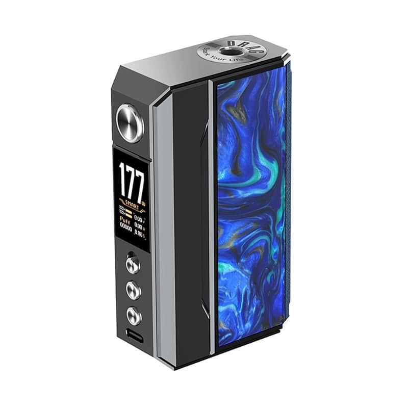 Voopoo Drag 4 Box Mod Gunmetal Ocean Blue