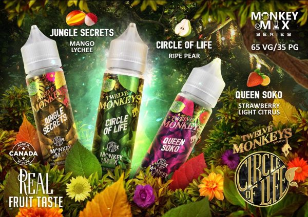 Twelve Monkeys Circle of Life eLiquid UK New Range 2020 - Image 2